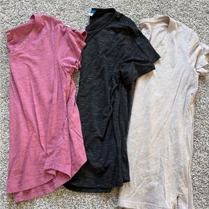 Old Navy Short Sleeve Tees - Pink, Black, Cream